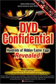 Cover of: DVD confidential by Marc Saltzman