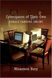 Cover of: Cyberspaces Of Their Own by Rhiannon Bury