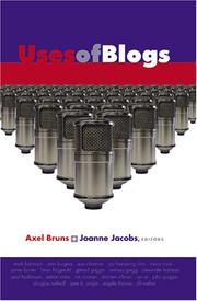 Cover of: Uses of Blogs (Digital Formations) by 