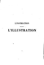 Cover of: L'instruction popularisée par l'illustration