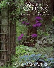 Cover of: Secret gardens by Rosemary Verey