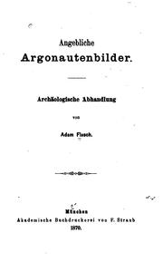 Angebliche Argonautenbilder by Adam Flasch