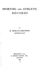 Sporting and Athletic Records