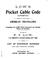 Cover of: Low's Pocket Cable Code: (alphabetical) Specially Adapted for American ...