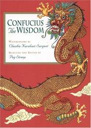Cover of: Confucius by watercolors by Claudia Karabaic Sargent ; selected and edited by Peg Streep, from the translation by James Legge.