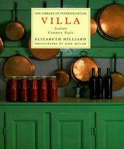 Cover of: Villa: Italian country style