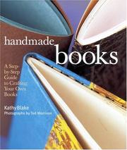 Cover of: Handmade books by Kathy Blake