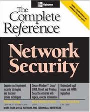 Cover of: Network security: the complete reference