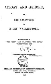 Cover of: Afloat and Ashore: Or, the Adventures of Miles Wallingford / by the Author ... by 
