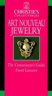 Cover of: Art nouveau jewelry