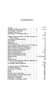 Cover of: Billiards: game, 500 up, played at Brighton, on the 18th of January, 1844, an account of the ...