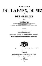 Cover of: Maladies du Larynx, du Nez, et des Oreilles