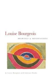 Cover of: Louise Bourgeois by Louise Bourgeois
