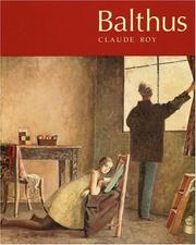 Cover of: Balthus | Roy, Claude