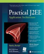 Practical J2EE Application Architecture