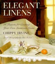 Cover of: Elegant linens | Chippy Irvine