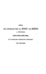 Cover of: Der Schuldbegriff als Einheit von Wille und Vorstellung in ursächlicher ...