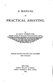 Cover of: A Manual of Practical Assaying by 