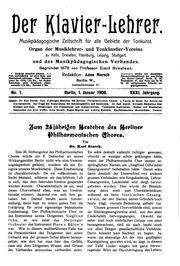 Musikpädagogische Blatter...: Zentralblatt fur das gesamte musikalische Unterrichtswesen by No name