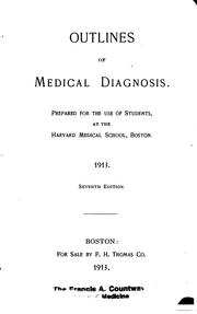 Outlines of medical diagnosis by Arthur K. Stone