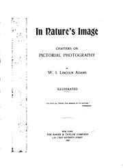 Cover of: In Nature's Image: Chapters on Pictorial Photography