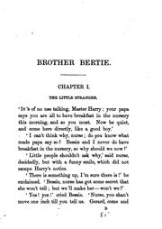 Brother Bertie and his friends in the fields and flower-beds, by the author of 'Aunt Annie's ... by Edis Searle