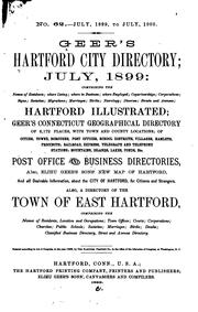 Cover of: Geer's Hartford City Directory by 