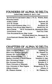 Alpha Xi Delta by Alpha Xi Delta