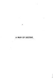 Cover of: A Man of Destiny ...