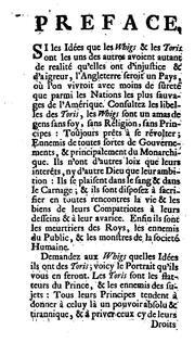 Histoire du whigisme et du torisme by Emanuel de Cize