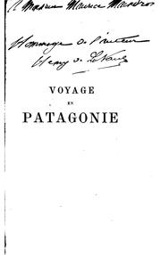 Cover of: Voyage en Patagonie by 