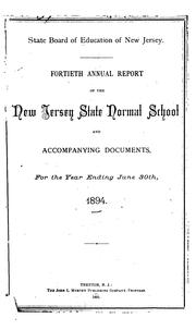 Annual Report and Catalog by New Jersey State Teachers College (Jersey City)
