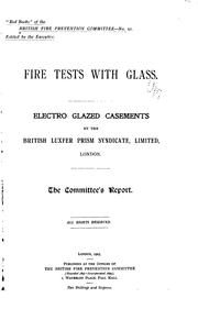 Cover of: Redbooks of the British Fire Prevention Committee