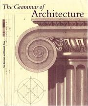 Cover of: The grammar of architecture