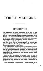 Cover of: Toilet medicine