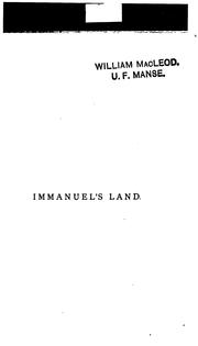 Cover of: Immanuel