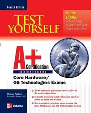 Cover of: Test Yourself A+ Certification, Fourth Edition (Certification Press)