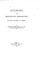 Cover of: Etching and Mezzotint Engraving: Lectures Delivered at Oxford