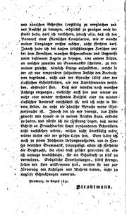 Grammatik der dänischen Sprache für Deutsche: Zunächst für den Gebrauch in den Schleswig ... by Joh. Sigism . Strodtmann