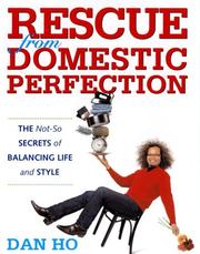 Cover of: Rescue from lifestyle perfection: how to separate true style from irrelevant designer crap