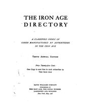 Cover of: The Iron Age Directory by 