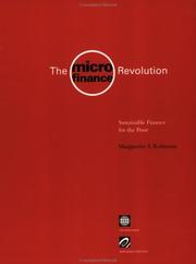 Cover of: The microfinance revolution by Marguerite S. Robinson