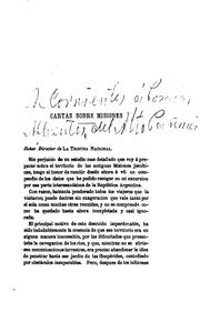 Cover of: Cartas sobre misiones