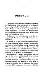 Cover of: The Pre-Columbian Discovery of America by the Northmen: With Translations from the Icelandic Sagas