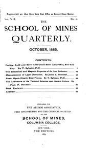 Cover of: The School of Mines Quarterly | 
