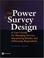 Cover of: The power of survey design