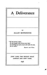 A Deliverance by Allan Noble Monkhouse