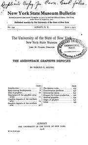 Cover of: The Adirondack Graphite Deposits