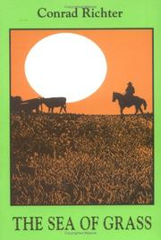 Cover of The sea of grass