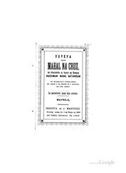 Cover of: Novena nang mahal na Cruz, na sinasamba sa bayan ng Bauang , hucuman nang Batang̃an by 